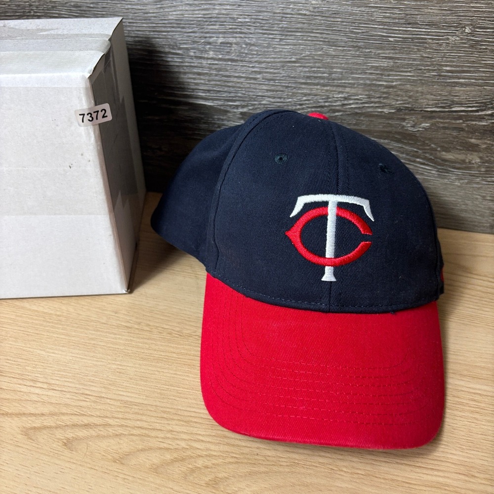 Minnesota Twins Hat Cap Strap Back Kids Blue Baseball Adjustable '47 Boys - Picture 9 of 9
